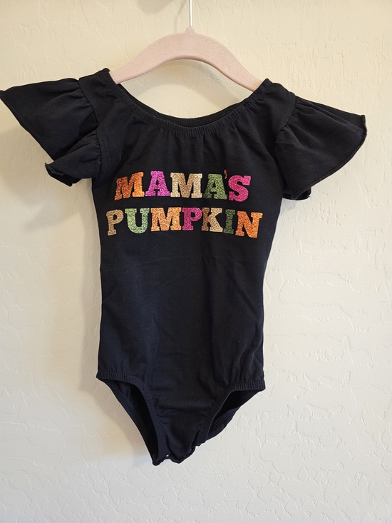 Mama & Addy's Bowtique Other - Mama & Addy's Mama's Pumpkin Romper Halloween Fall 3T